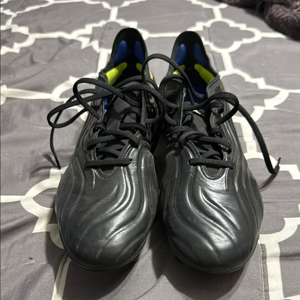 adidas Black and Blue Men's Athletic Shoes